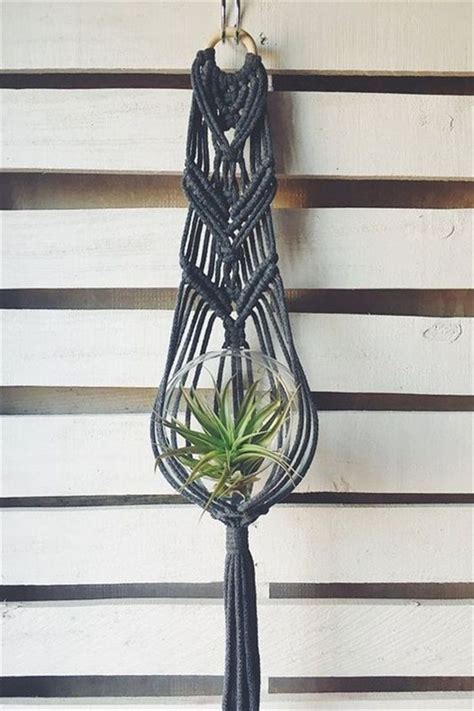 40 Indoor Macrame Plant Hanger Diy Idea Collections Cabide De Macramé Para Plantas Macramê