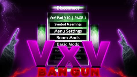 INSTANT BAN GUN VxV Pad V10 First Free Ban Gun In Gtag History