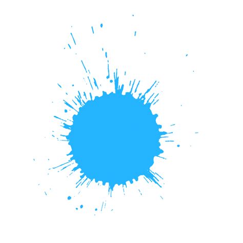 Splash Tinta Azul Png Baixar Imagens Em Png