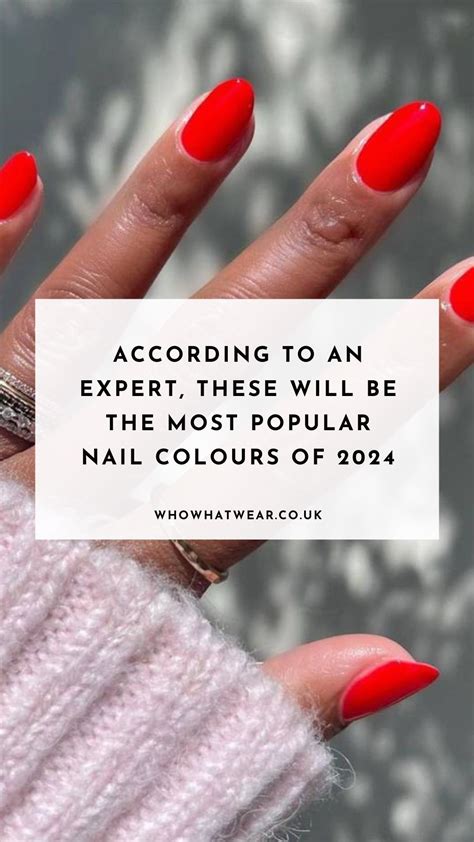 According To An Expert These Are The Most Popular Nail Colours Right