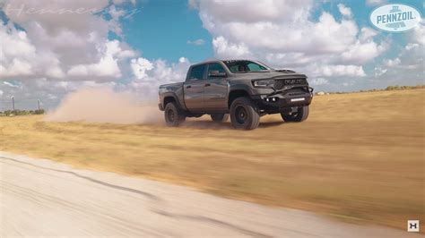 Ram TRX Lunar Edition Roars And Whines On And Off Road About Hennessey