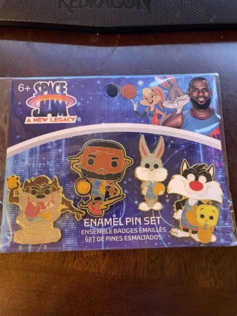 SPACE JAM PIN Set Funko POP A New Legacy Tune Squad Exclusive Limited