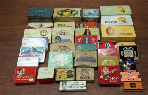 Large Collection Of Old Cigar Tins Catawiki