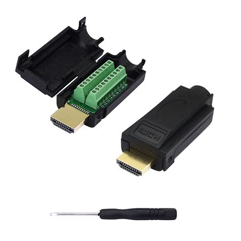 Amazon SinLoon 2 Pack HDMI Solderless Adapter Gold Plated HDMI