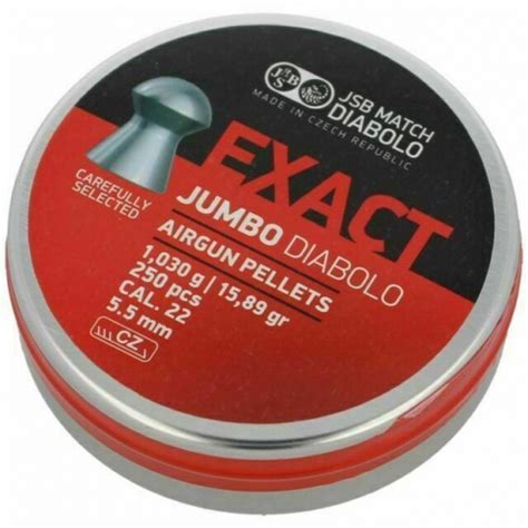 JSB Exact Jumbo Domed 22 Pellets 250 Weston Guns