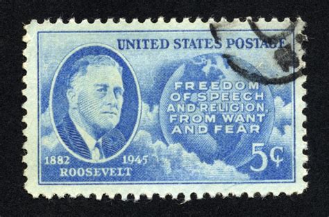 Four Freedoms Stamp 1946 Four Freedoms Stamp Freedom