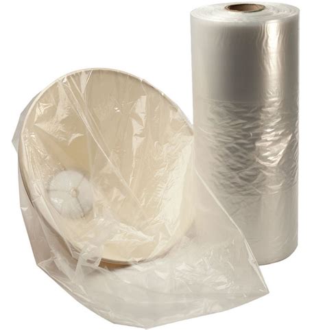 X X Gusseted Poly Bag On Roll Clear Mil Per Roll