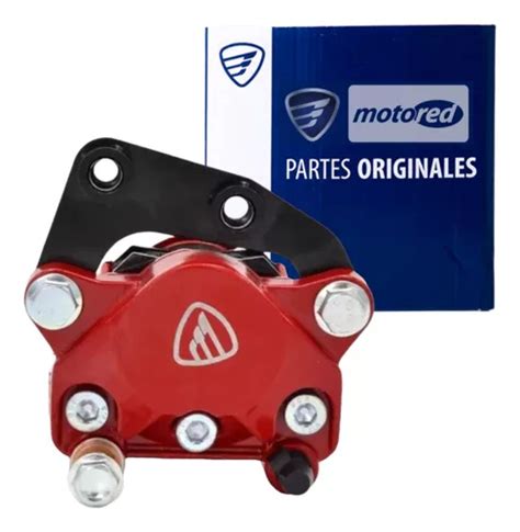 Caliper De Freno Trasero Rojo Con Isotipo F Cuotas Sin Inter S