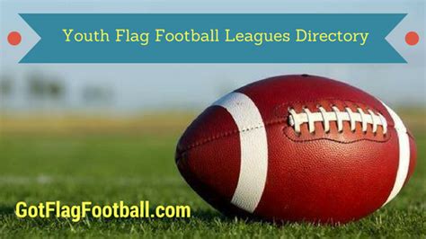 Find Youth Flag Football Near Me: Leagues, Tournaments & Camps (2023 ...