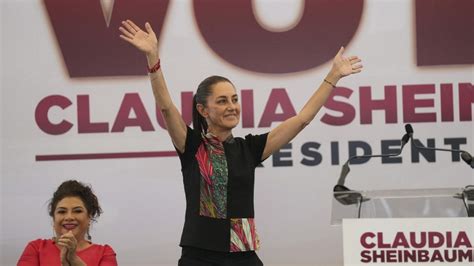 México Claudia Sheinbaum Se Convierte En La Primera Mujer Presidenta