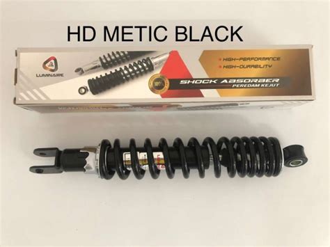 Promo Shockbreaker Heavy Duty Beban Berat Metic Hitam Luminaire Diskon