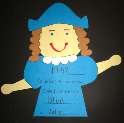 Christopher Columbus Christopher Columbus Craft Preschool Projects