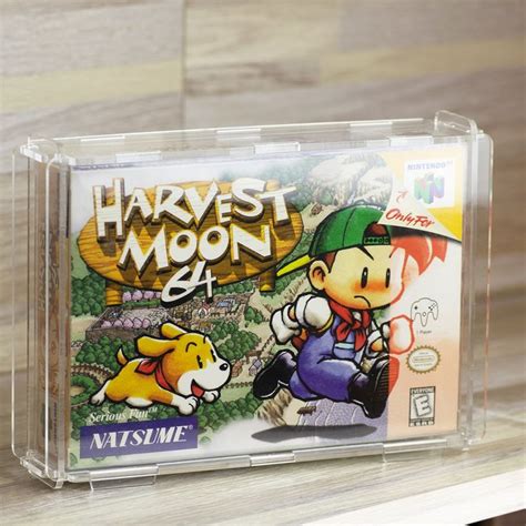 nintendo  game box koeffin protective display case  games