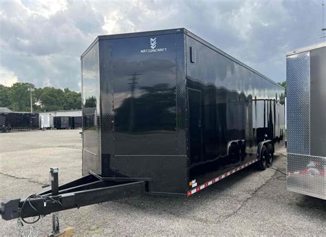 2023 Nationcraft 8 5x28 BlackOut 7 6 Int Ht Enclosed Trailer Car