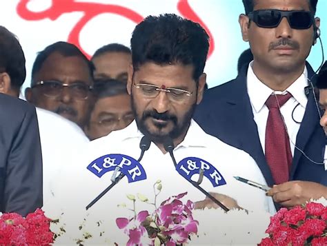 Revanth Reddy Sworn In As Second Chief Minister Of Telangana Mallu Bhatti Vikramarka As Deputy