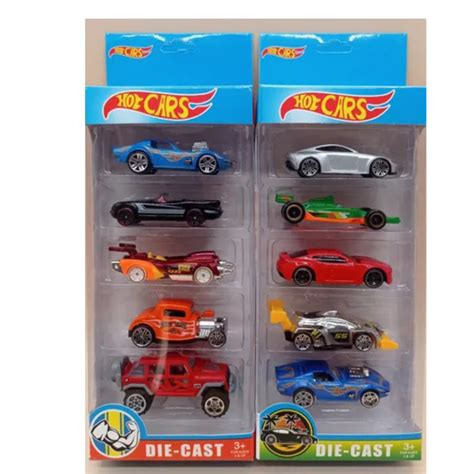 Kit Coleção Carrinho Estilo Hot Wheels Caixinha 5 Peças Shopee Brasil