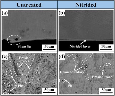 The Microscopic Morphologies Of Untreated And Nitrided Inconel 718