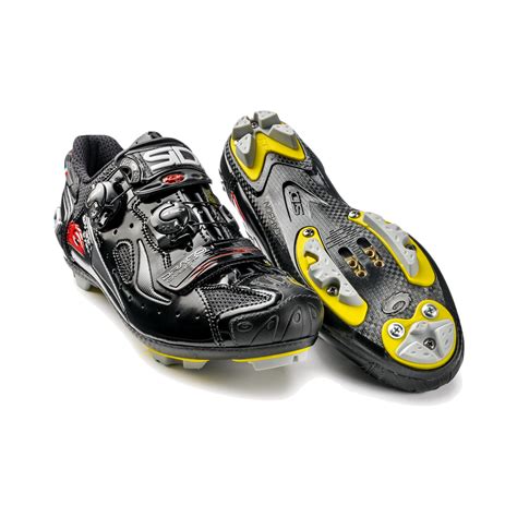 Sidi Shoe Mtb Dragon Srs Carbon Composite Lucido Mega Black Black