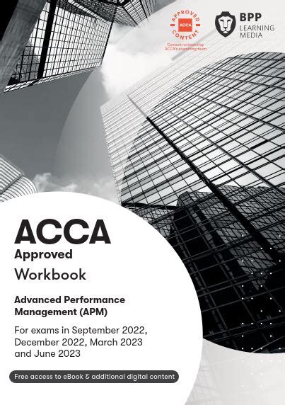 ACCA Advanced Performance Management APM Workbook 2022 2023