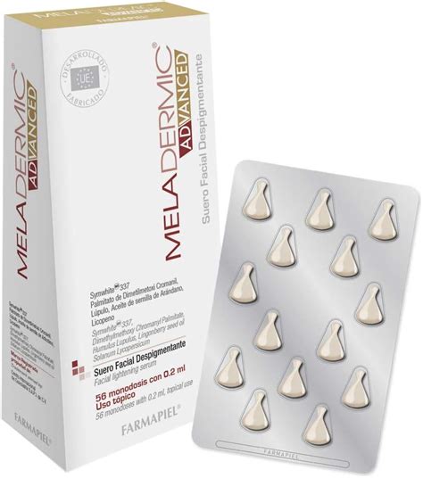 MELADERMIC Advanced Cápsulas Suero Facial Despigmentante FPS 50