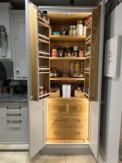 A Bespoke Larder To Match Existing Designs In Farnham Surrey