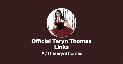 Official Taryn Thomas Links Find Official Taryn Thomas Links Onlyfans Linktree