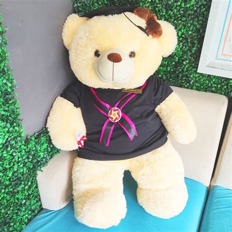 Boneka Bear Jumbo Cream Kado Wisuda