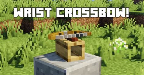 Wrist Crossbow MrSavpho 1 16 5 Minecraft Texture Pack