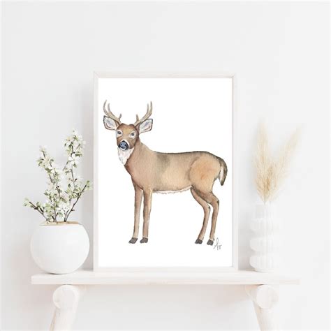 Deer Art Print – MarisaMade