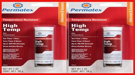 Permatex 84333 High Temp Epoxy Stick 2 Oz Youtube