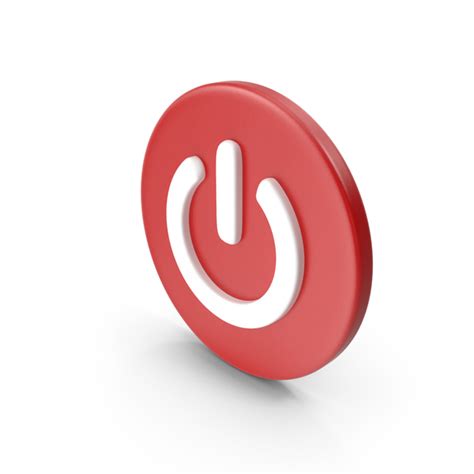 Red Power Button PNG Images & PSDs for Download | PixelSquid - S11896636E