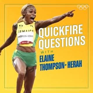 The Olympic Games On Twitter Meet The Fastest Woman Alive And Six