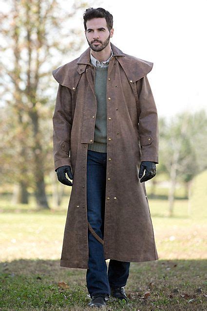 Made Of Rugged Heavy Duty Lambskin Leather Our Stylish Montgomery Leather Duster Gains More