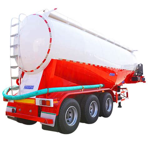 3 Axle Cement Bulker Trailer Cement Tanker Truck For Sale In Guinea