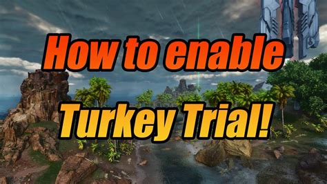 How To Enable Turkey Trial Ark Ascended Its A Mod Youtube