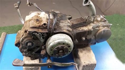 Old Motorcycle Engine Full Restoration Youtube