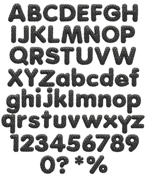 Black Letter Font Alphabet