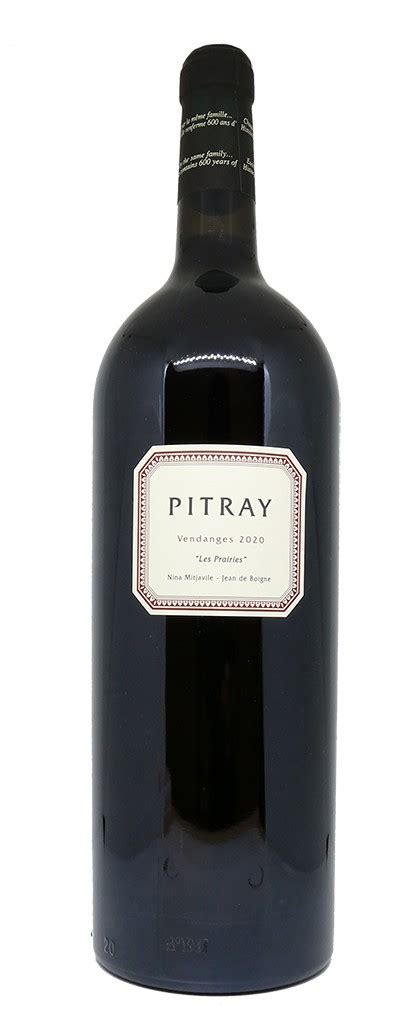 Castillon C Tes De Bordeaux Ch Teau De Pitray Les Prairies Magnum