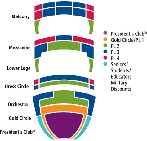 Detailed Seating Chart