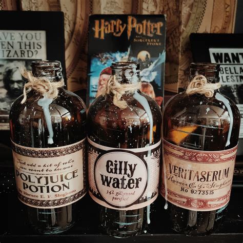 Harry Potter Potion Decor Bottles Worn Doll