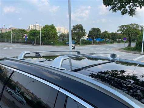 Roof Racks CNC Aluminum Alloy ONLY Rail Cross Bars Rail Fit For