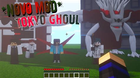 Novo Mod De Tokyo Ghoul No Minecraft Kagunes E Quinques Realistas