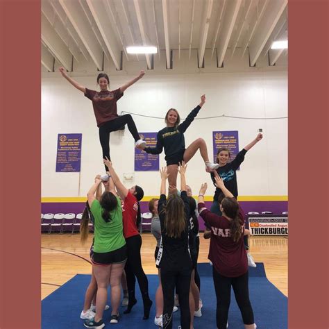 We Did The Stunt Stunt Beauty In Cheer Routines Cheer Stunts