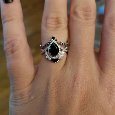 Black Onyx Wedding Ring Jenniemarieweddings