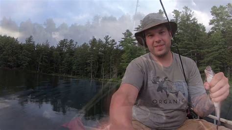 Adirondack Pond Fishingcamping Day 2 Youtube