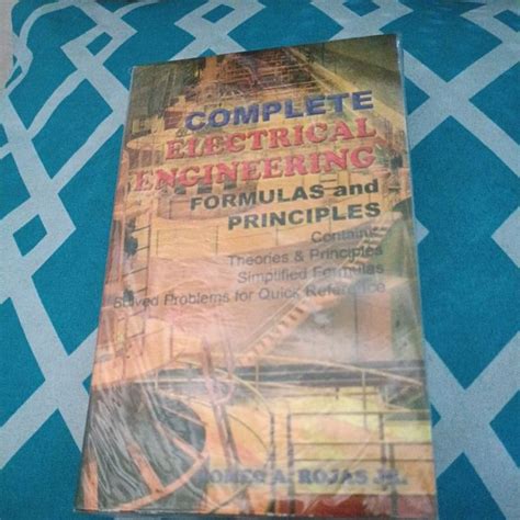 Complete Electrical Engineering Formula And Principles Shopee