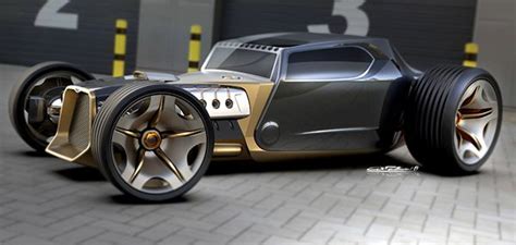 Hot Rod Conceptcar on Behance | Super voiture, Voiture, Vehicule