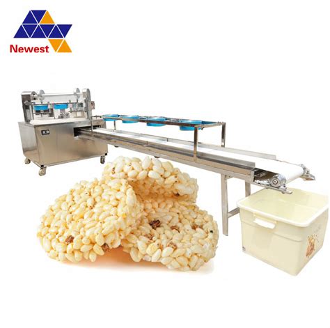 Customized Multi Shapes 100kg H Puffed Grain And Cereal Bar Making