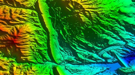 Intermap M Elevation Dem Data For The Lower States