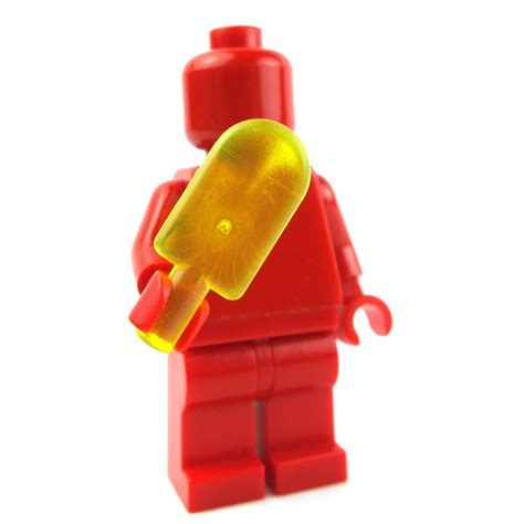 Lego Minifig Accessories Trans Neon Green Popsicle Ice Cream La